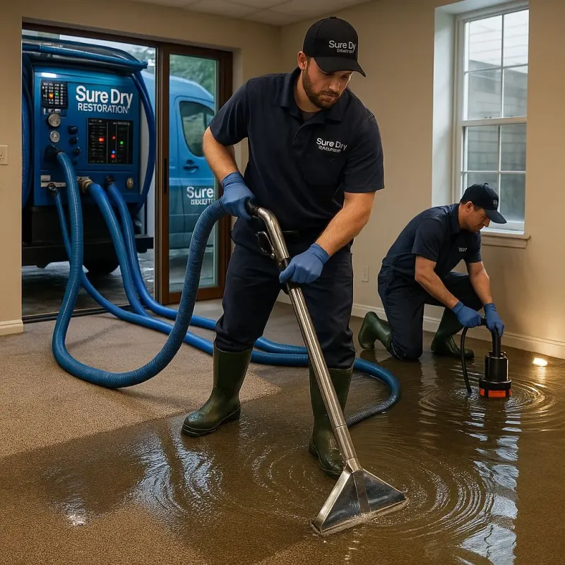 Water Extraction and Removal process in Hamilton, MT